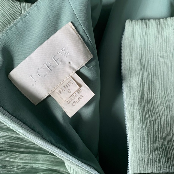 J. Crew Sinclair dress mint green - Picture 4 of 4